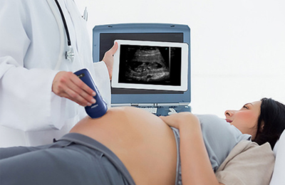 What is a handheld ultrasound scanner?
